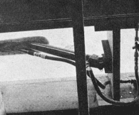 A hydraulic lifting mechanism controls the Sky-Therm's lid.